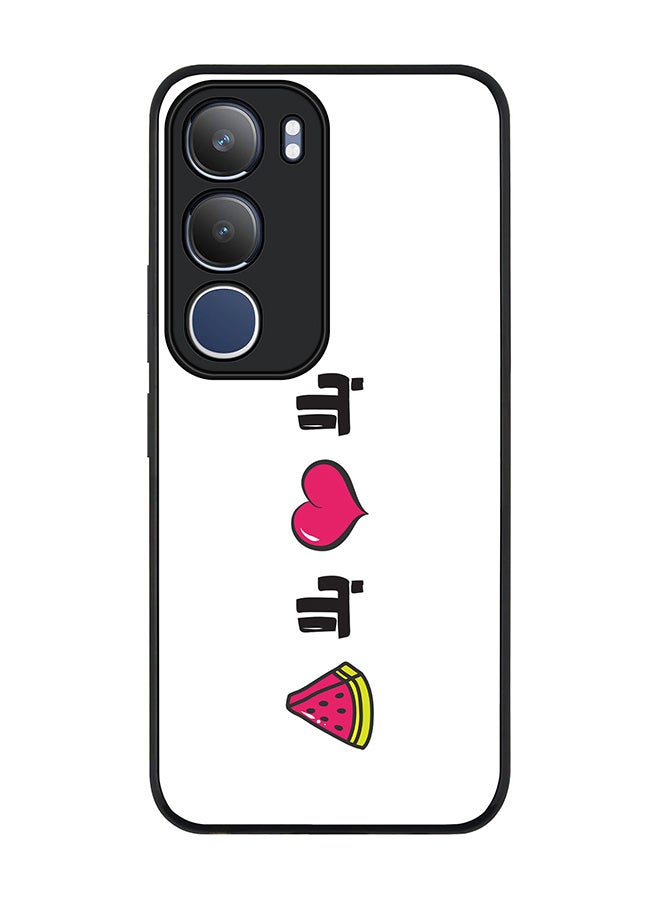 Stylizedd For vivo Y19s / Y19s Pro Case,Slim fit Camera Protection, Shockproof Thin Phone cover  - Bala hoob bala bateekh