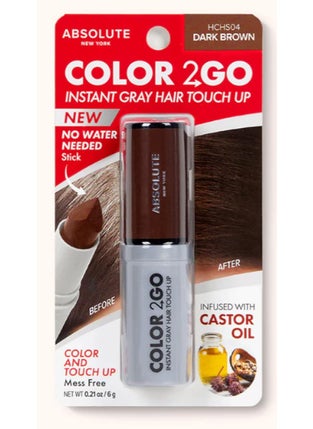 Absolute New York Absolute New York Color 2 Go Hair Stick Dark Brown 