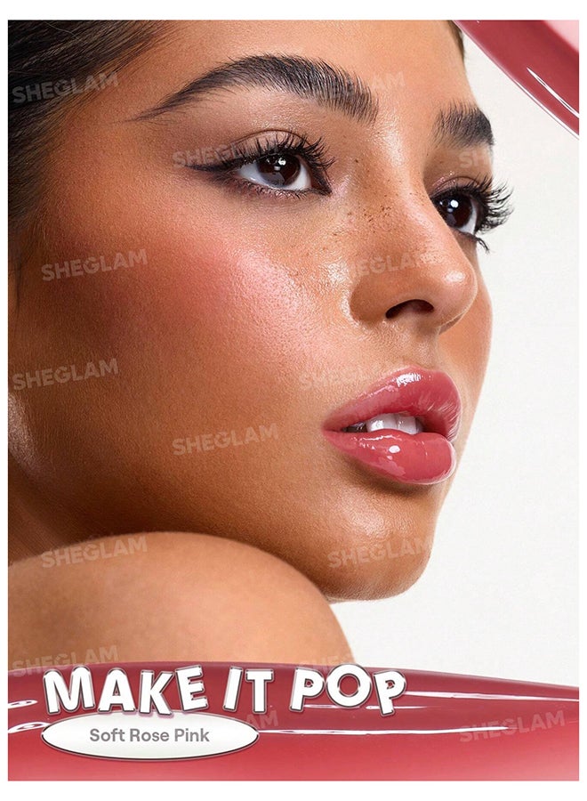 SHEGLAM Glass Lock Air Gloss-Make Lt Pop Make Lt Pop - Image 5