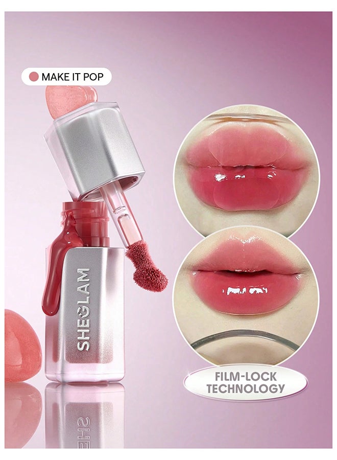 SHEGLAM Glass Lock Air Gloss-Make Lt Pop Make Lt Pop - Image 2
