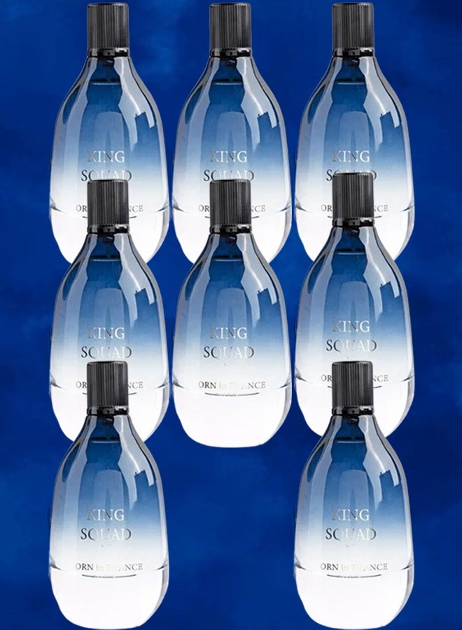 كينج 8 قطع عطر كينغ سكواد بورن إن فرانس 100 مل - Image 1
