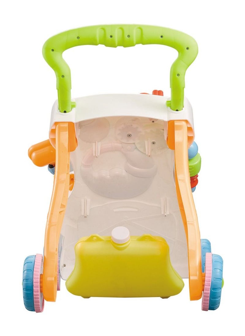 HUNGER Born Baby Multi-function Walker Toy Baby Stroller Anti-rollover Learning Stand With Music  - Image 2