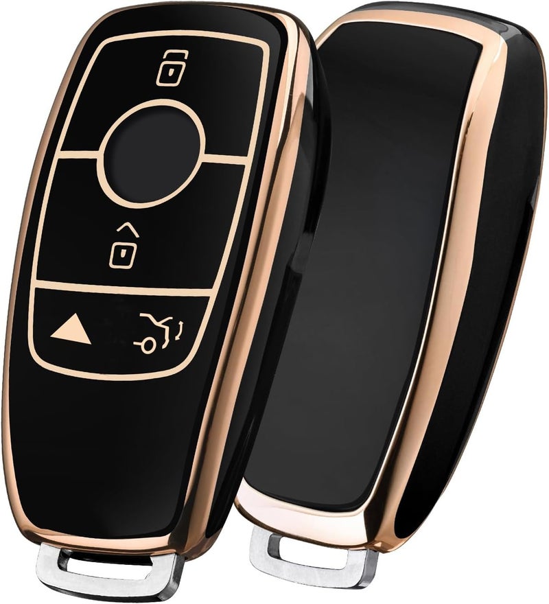 ELOHEI Premium Soft TPU Key Fob Cover for Mercedes Benz E Class and S Class - Image 1