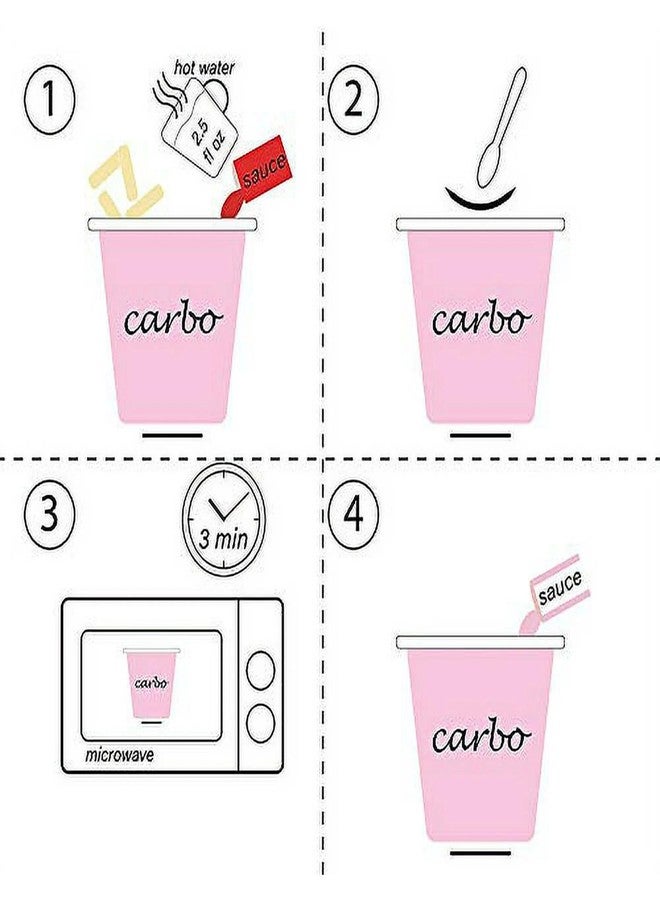 Samyang Carbo Buldak Tteokbokki Korean Rice Cake Instant 8oz 230g (Pack of 2) - Image 3