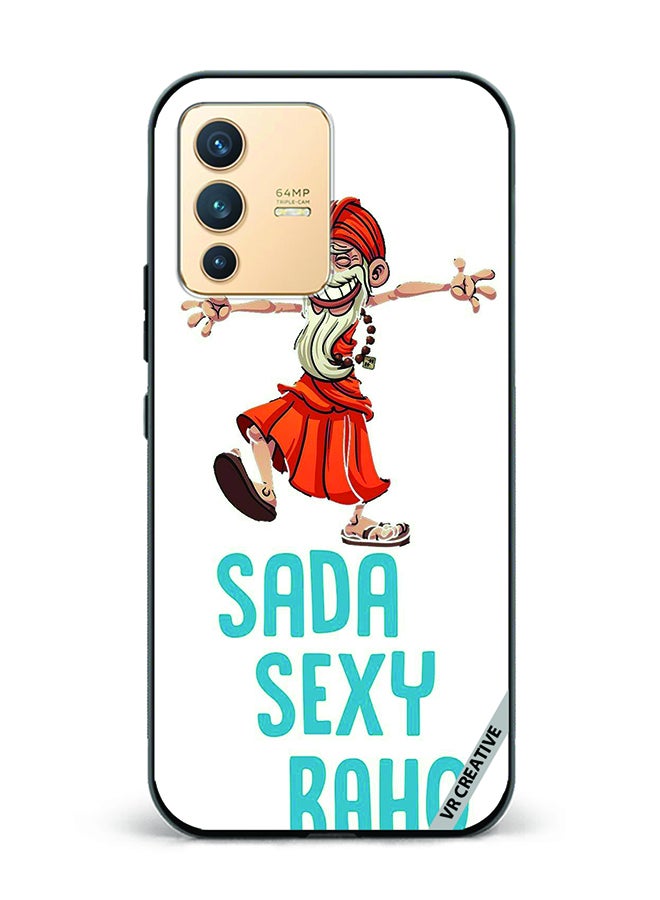 VR CREATIVE Protective Case Cover For Vivo V23 5G Sada Sexy Raho Design Multicolour - Image 1