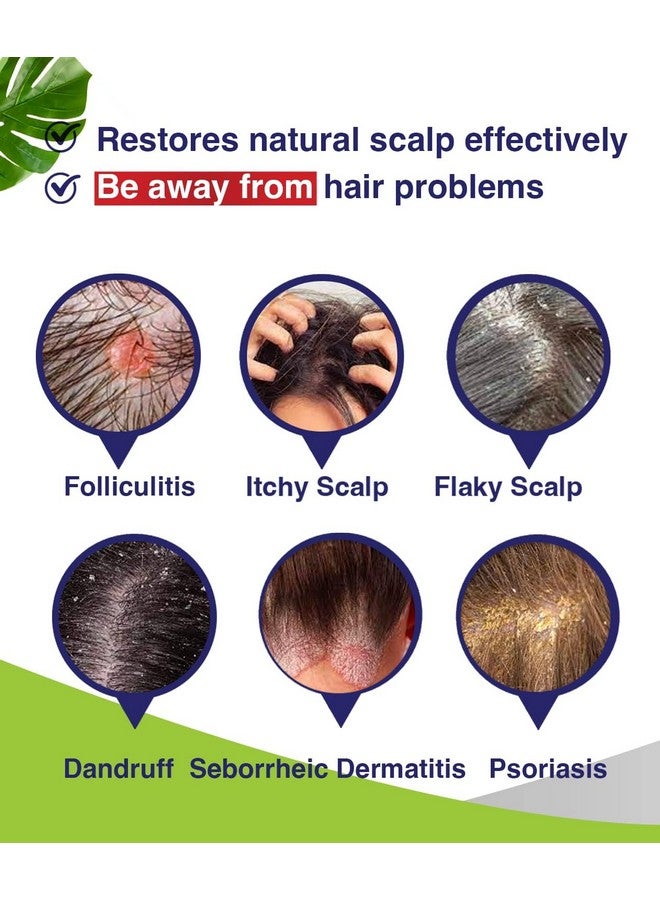 PHARMBANNER Anti-Fungal Shampoo For Folliculitis, Seborrheic Dermatitis, Scalp Psoriasis - Relieves Itchy & Dry Scalp - Image 2