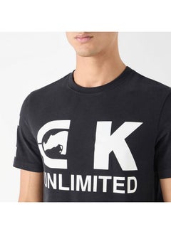 Ecko Unltd. Ecko Unltd Logo Print Crew Neck T-shirt with Short Sleeves  - Image 4