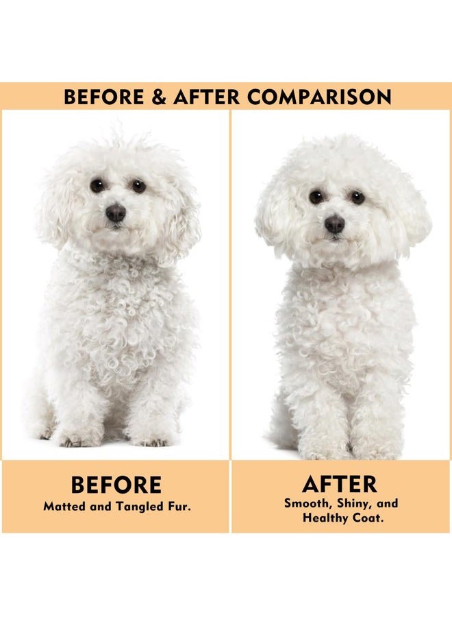 SGSYRYCO Dog & Cat Brush for Shedding & Grooming – Professional Slicker Brush with Coated Tips and Air-Cushion Design, De-Shedding Tool for Long & Short Hair, Removes Undercoat & Tangles - Image 5