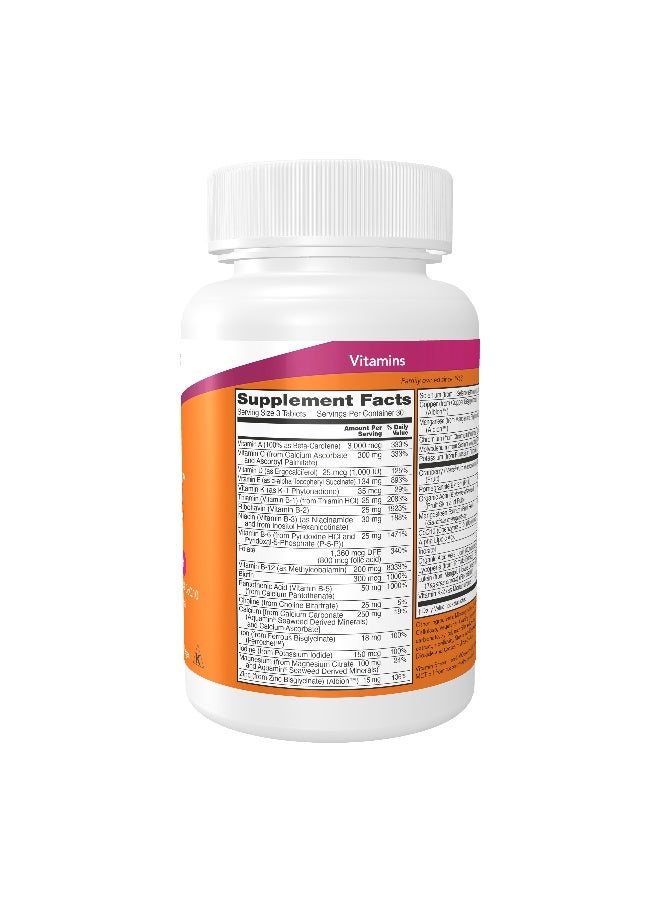 Now Foods Eve Women'S Multiple Vitamin 90 Tablets - Image 2