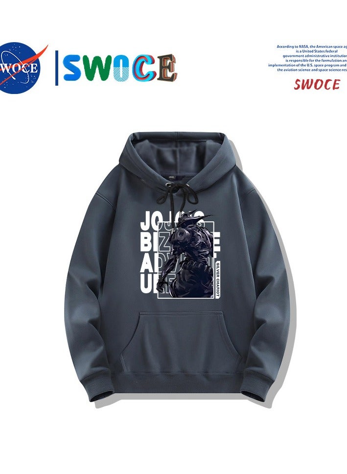 SWOCE Fashionable And Trendy Men's Hooded Sweatshirt  - Image 1