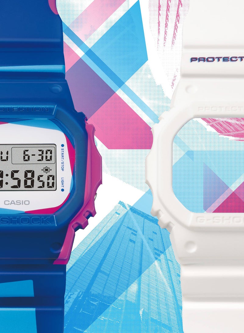 G-SHOCK Men's Digital Resin Wrist Watch DWE-5600PR-2DR - 40 Mm  - Image 2