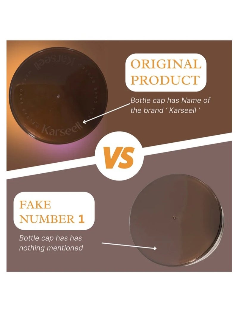 Karseell Collagen Hair Treatment Deep Repair Conditioning Argan Oil Collagen Hair Mask Essence for Dry Damaged Hair All Hair Types 16.90 oz (500ml) - Image 2