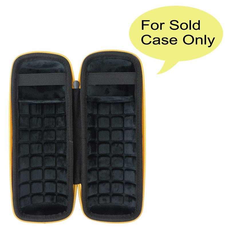 Co2Crea Hard Travel Case Replacement for JBL Flip 6 FLIP 5 Waterproof Portable Bluetooth Speaker (Black Case + Yellow Zipper) - Image 3