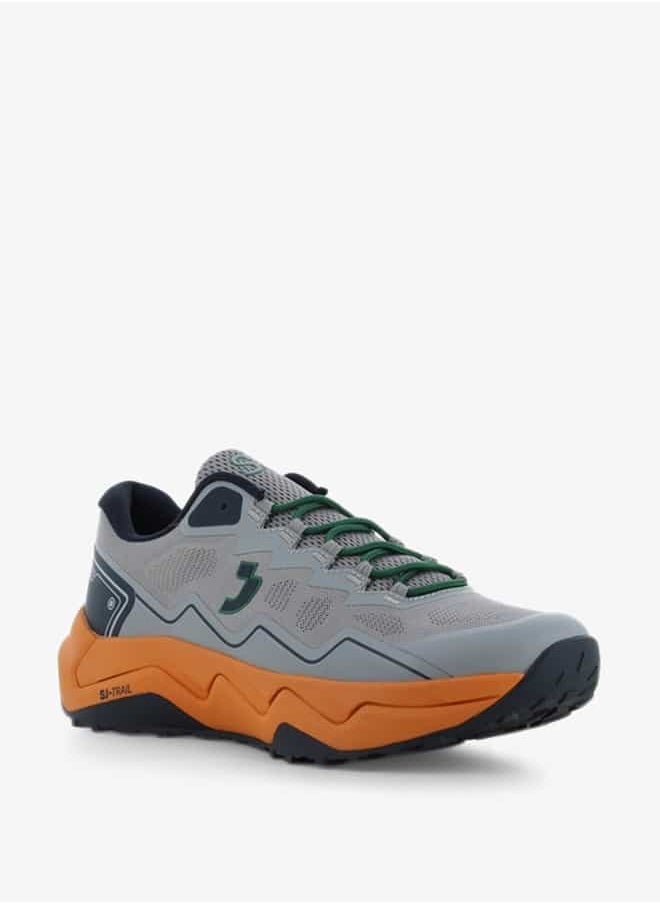 SJ Men's Lace-Up Low Ankle Sneakers  - Image 1