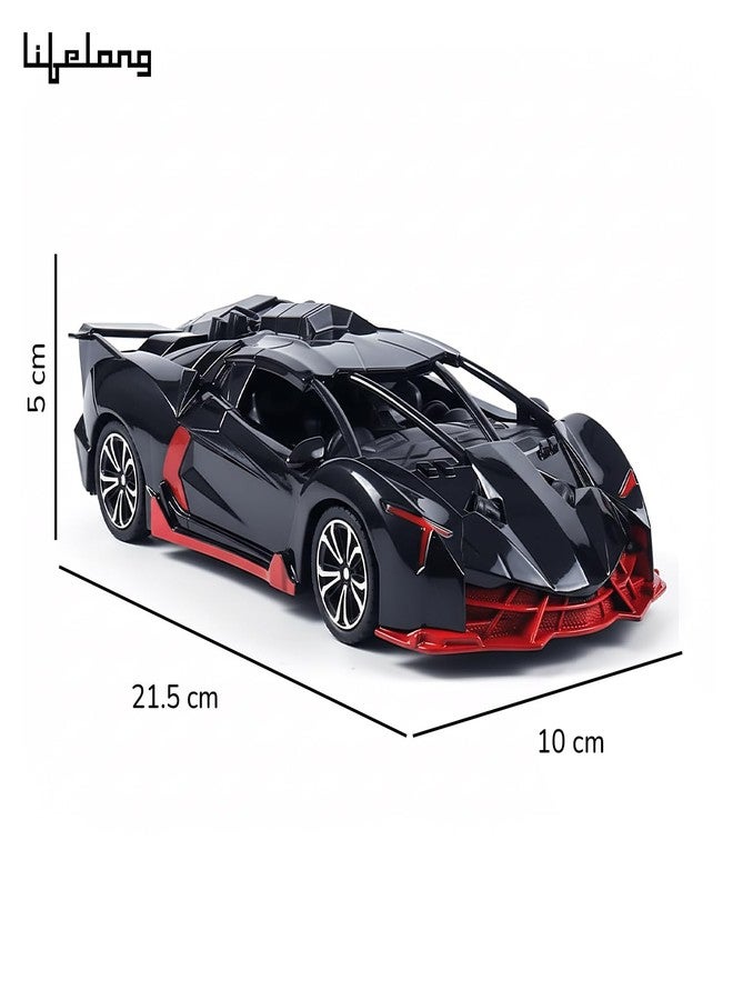 Lifelong Rechargeable Remote Control Car for Kids | 2.4GHz, LED Headlights, Up to 90 to 120 min Non-Stop Play Time, 125ft Remote Range, Type-C Charging, Anti-Skid Tyres, BIS Certified, USB Cable - Image 4