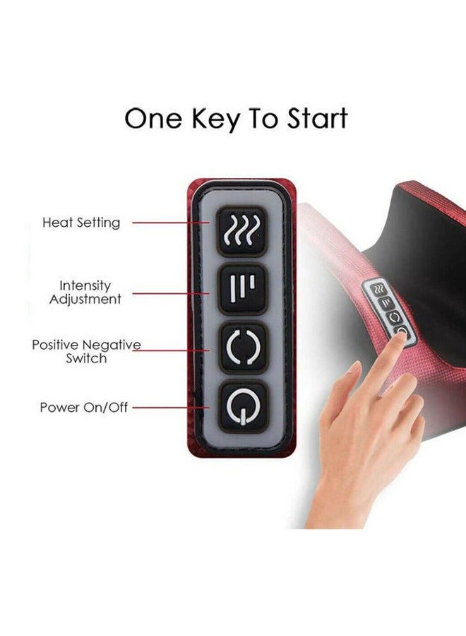 Electric Foot & Calf Massager with Heating - Portable Mini Massager for Pain Relief, Relaxation, Diabetic Neuropathy & Swelling - Image 3