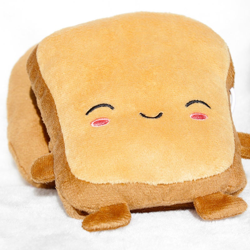 2 Pairs of USB Heated Gloves Warm Heated Gloves Adorable Bread Gloves Heating Cartoon Gloves - Image 4