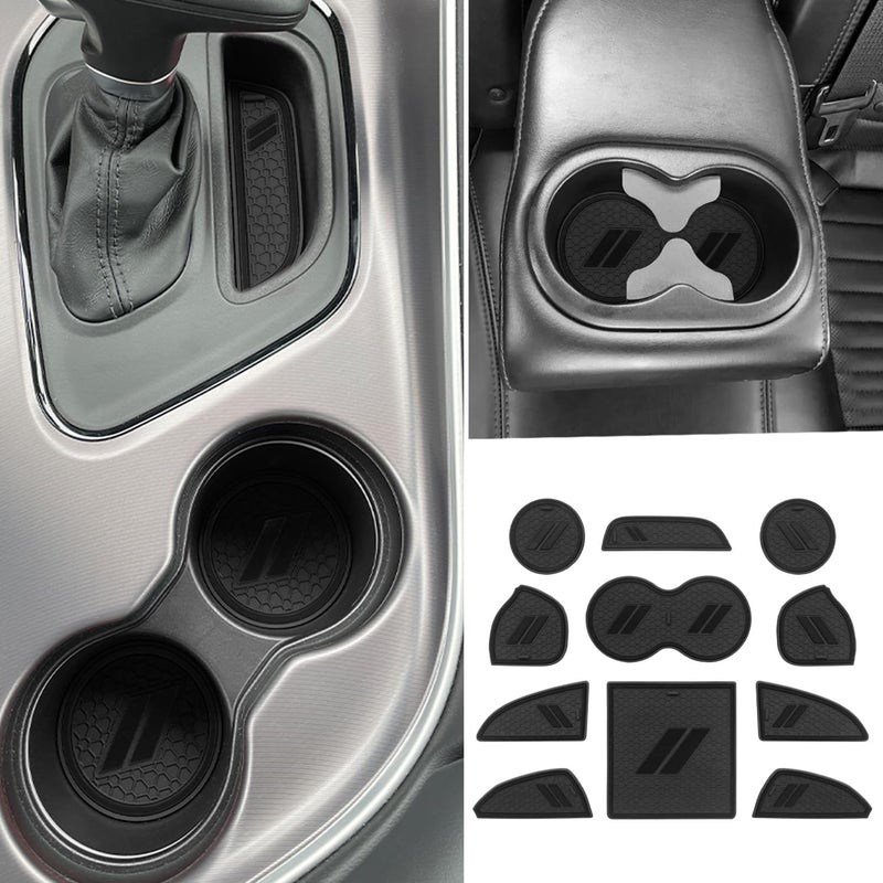 REMOCH Cup Holder Insert Set for Dodge Challenger 2015-2022 - Image 1