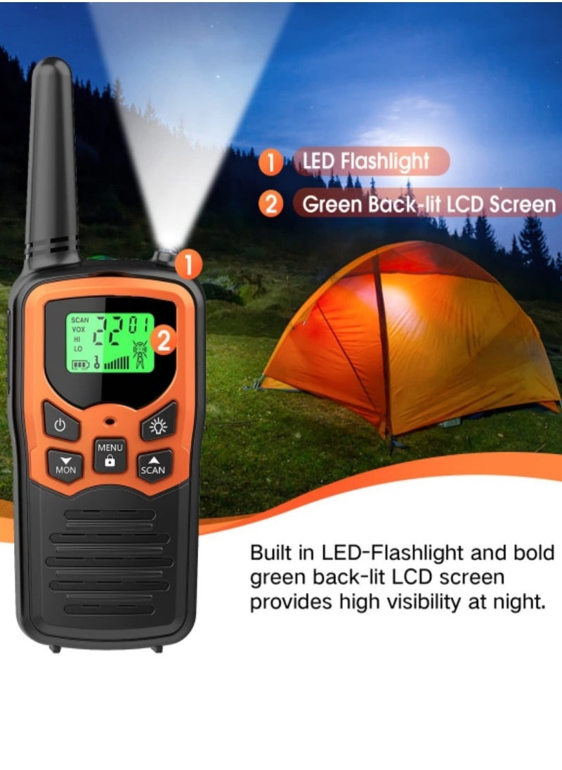 Generic - Toys Walkie Talkie for 6-12 Years Old Boys Girls,Kids Toys Gifts for Outside Trip Camping Hiking(2-pack) - Image 1