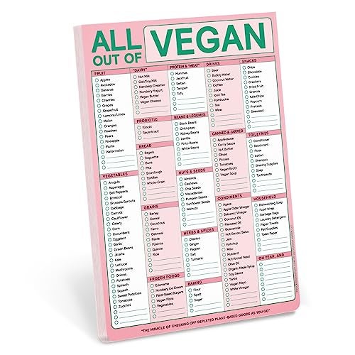 Knock Knock All Out Of Vegan With Magnet Classic Pad Pastel Version 