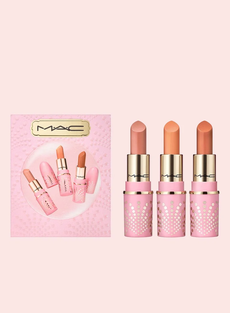 MAC Cosmetics Taste of Bubbly Mini Lipstick Kit: Sparkling Wine, Savings 39%