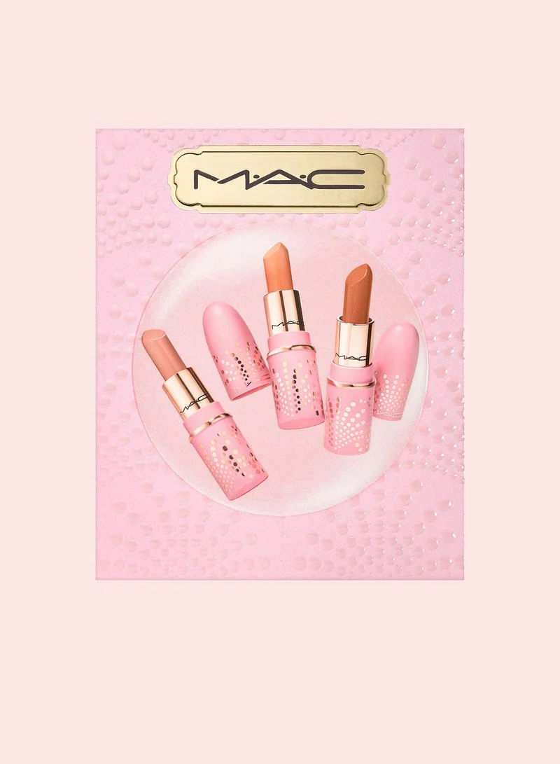 MAC Cosmetics Taste of Bubbly Mini Lipstick Kit: Sparkling Wine, Savings 39%