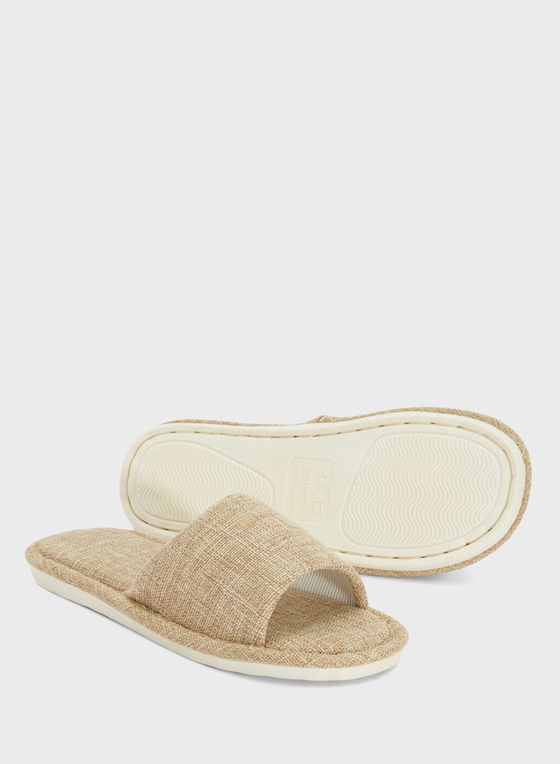 Seventy Five Open Toe Cozy Home Slippers  - Image 3