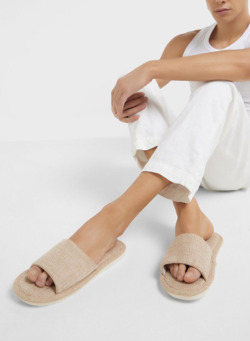 Seventy Five Open Toe Cozy Home Slippers  - Image 5