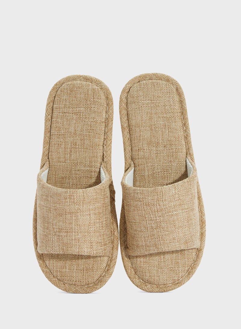 Seventy Five Open Toe Cozy Home Slippers  - Image 4