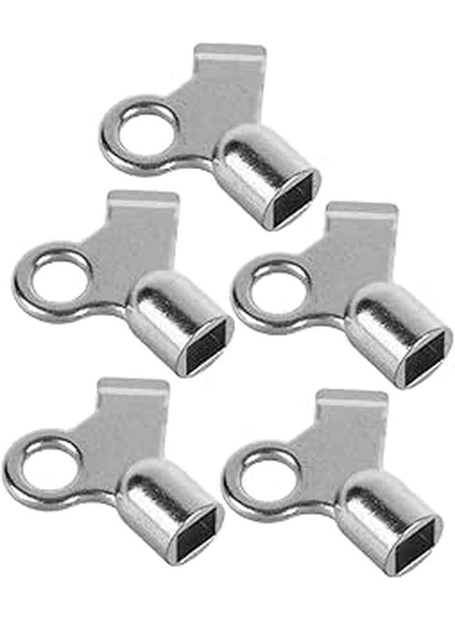 5pcs Brass Radiator Air Vent Keys for Heater Bleeding and Maintenance - Image 1