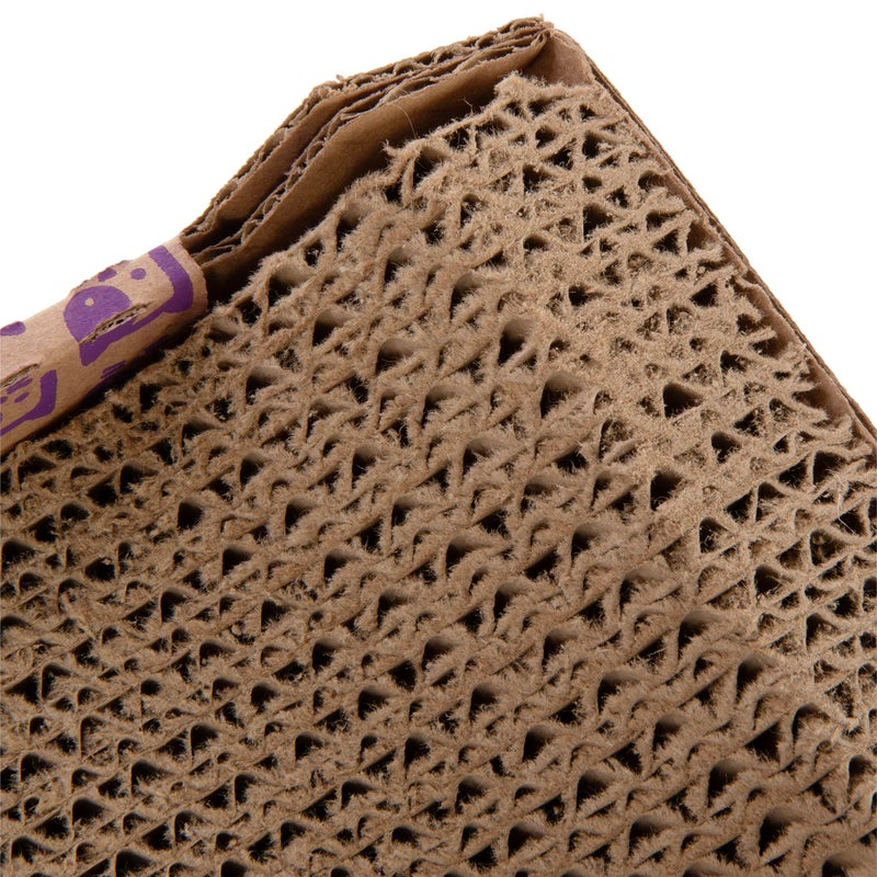 SmartyKat Super Scratcher Chaise Corrugated Cat Scratcher, Catnip Infusion Technology - Brown, One Size - Image 5