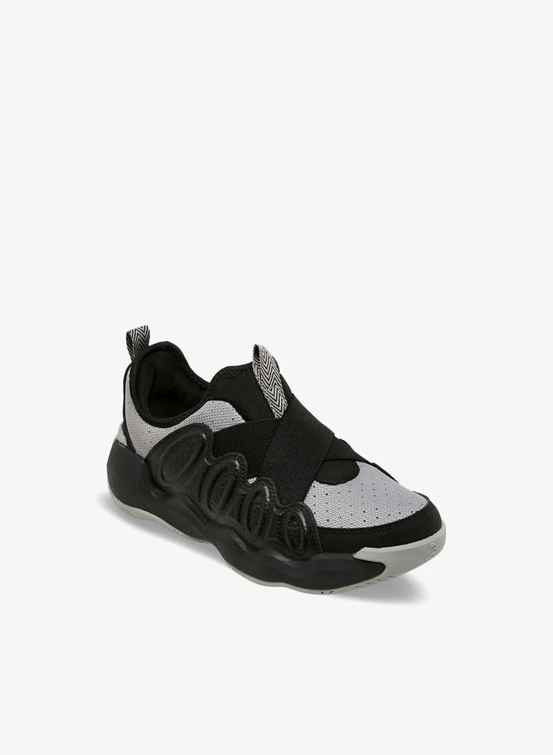 Shaq BLACK Boys Slip-On Basketball School Shoes for Men | Best Price UAE