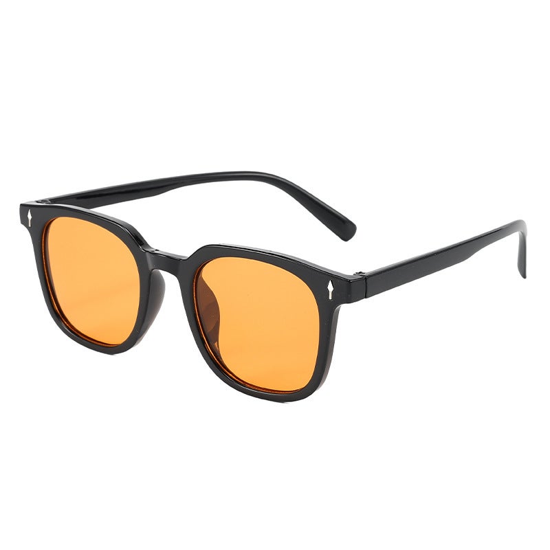 Men's Arrow Stud Sunglasses Square Frame UV400 - Image 3