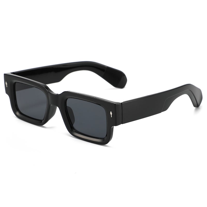 Men's Arrow Stud Sunglasses Square Frame UV400 - Image 1