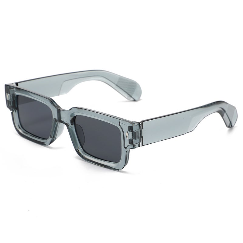 Men's Arrow Stud Sunglasses Square Frame UV400 - Image 2