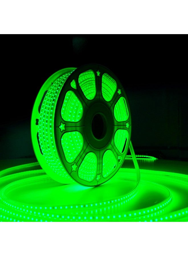 Forus LED Rope Light 5 Meter 2 Year Warranty, Outdoor Waterproof Decorative Cove Lights for Ceiling, Balcony, Home Decor, Interior Decoration, Flexible Profile Light for Diwali, Christmas -Green - Image 1