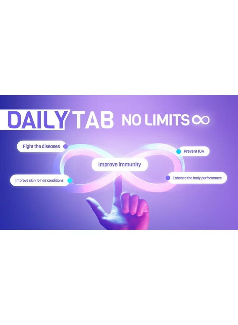 NHS Daily Tab Multivitamins & Multiminerals 60 Chewable Tablets - Image 3