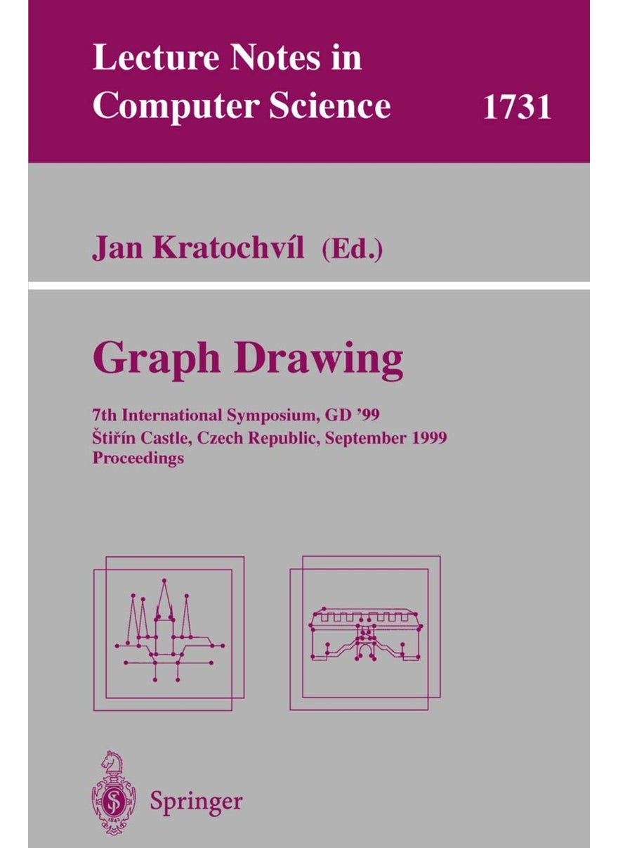 Graph Drawing: 7th International Symposium, Gd'99, Stirin Castle, Czech Republic, September 15-19, 1999 Proceedings 