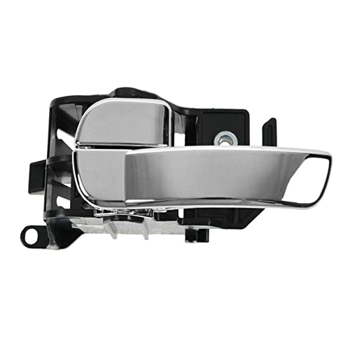 TRQ Gray & Chrome Interior Inner Door Handle Pair Set for Frontier Pathfinder Xterra - Image 3