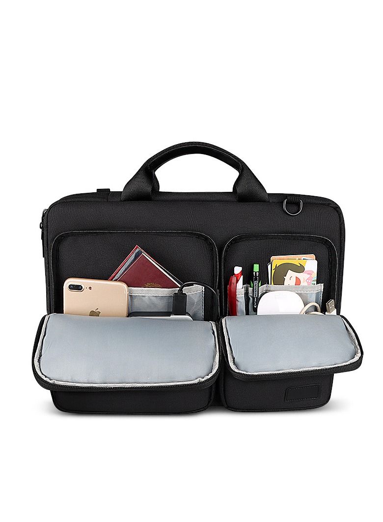 M MIAOYAN M MIAOYAN laptop shoulder bag notebook inner pocket - Image 4