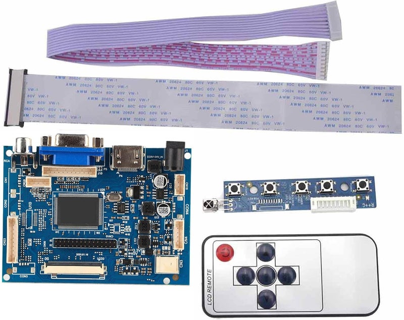 لوحة تحكم HDMI + VGA AV LCD AT070TN92 AT070TN90 AT070TN94 بـ 50 Pin وشاشة بدقة 800 * 480 - Image 1