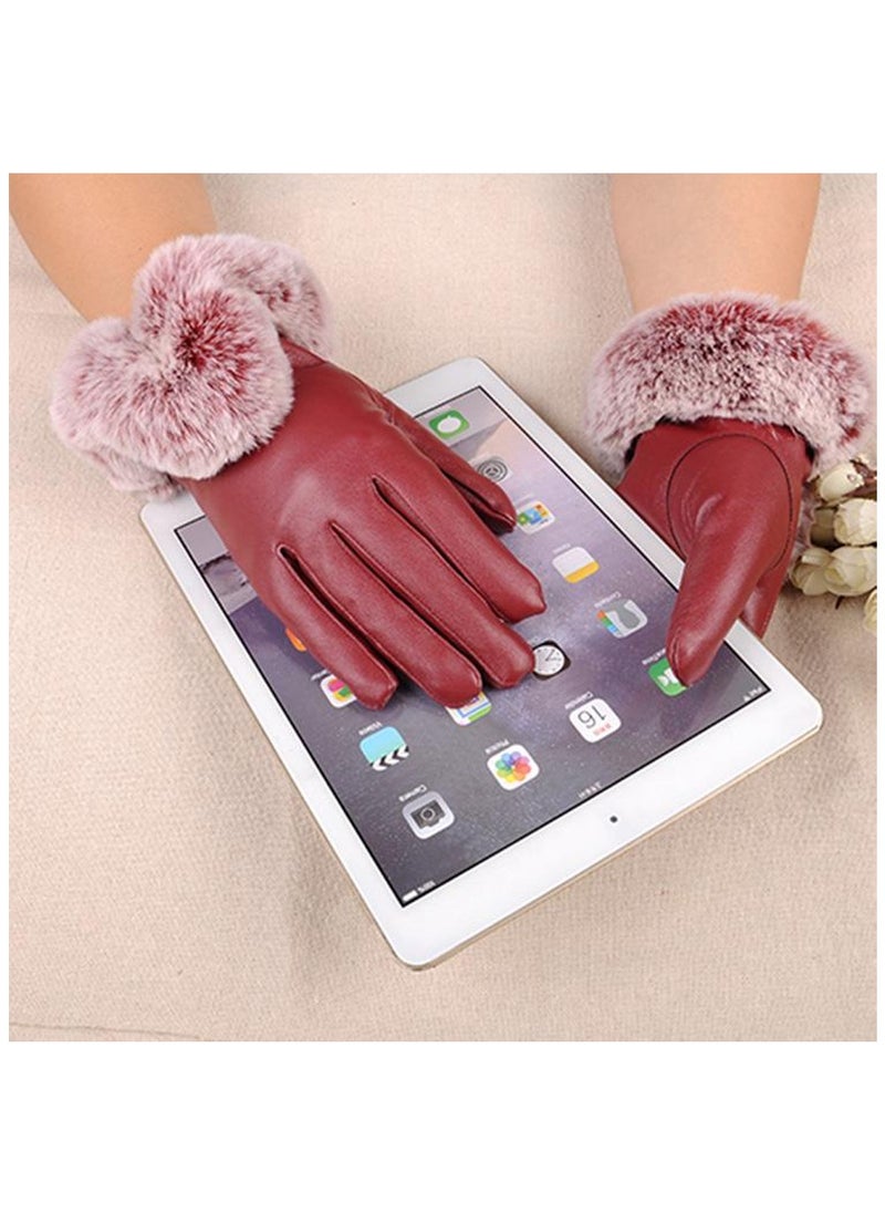Generic Women's Winter Thickened Thermal Gloves 
