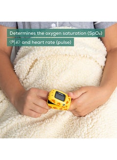 PO13 Kids Finger Pulse Oximeter For Children From 1 Year Old, Pulse And Oxygen Saturation Measurement In Seconds, Small Size, Automatic Display Alignment, With Belt Bag - pzsku/ZFE1430B07223BBC62DE4Z/45/_/1737032097/3f3edb2c-6780-4cec-a825-04ffc42e8f61