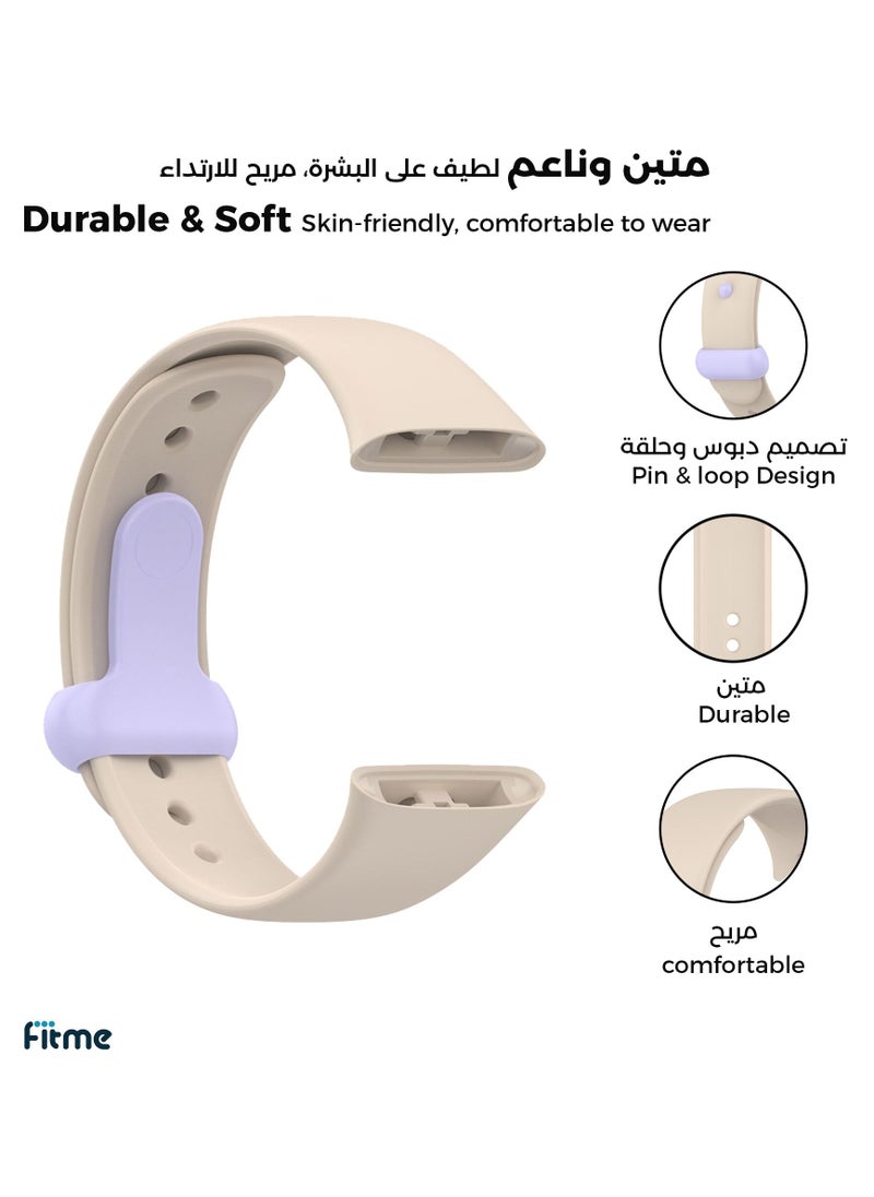 FITME Silicone Clip Replacement Band For Xiaomi Redmi Watch 3 / Redmi Mi Watch Lite 3  - Image 2