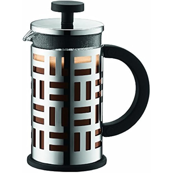 bodum Eileen French Press Coffee Maker 035 L 3 Cups  Stainless SteelBd1119816 - Image 1