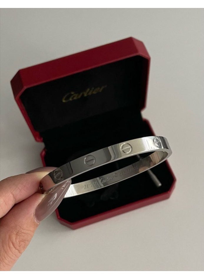 Silver stainless bracelet - Image 2