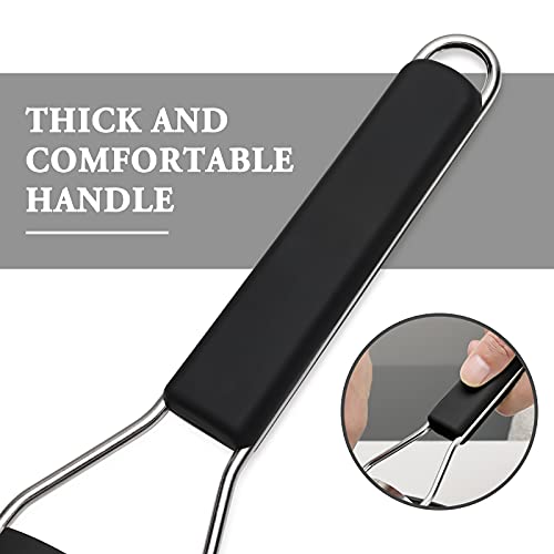 Cambom Lemon Zester Grater Three-piece Suit - Heavy Duty Kitchen Tool for Parmesan Cheese, Ginger, Garlic, Nutmeg, Chocolate, Vegetables，Fruits，Stainless Steel Grater Dishwasher Safe Black - Image 3