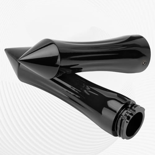 VG MOTO Motorcycle Hand Grips 1 Inch 25MM Handlebar Grip Throttle Non-Slip Universal Compatible with Harley Davidson Dyna Sportster 883 Road King Electra Glide Street Glide(Black-B) - Image 5