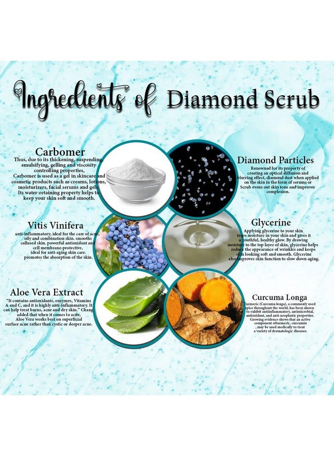 LILIUM Diamond Face & Body Scrub, 250Gm, Radiant Skin With Fairness - Image 1