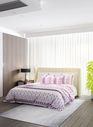 Raymond Home King Flat Sheet Super Soft 140 TC Pure Cotton (274x274 cm, 46x69 cm) Flat sheet & 2 PillowCases - pzsku/ZFE14949E4D73574FB25CZ/45/_/1722096226/9abda11e-eab3-44e0-a593-886b1eedda4c